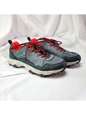 Fila AT Peake 24 TN 5JM01954-263 Womens Gray Synthetic Athletic Hiking Shoes 8.5